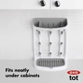 thumbnail image 3 of Tendedero OXO Plastic Tot que ahorra espacio en la cocina, 3 of 5