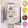 thumbnail image 6 of Cat Lover''s 40 oz Tumbler - Handle & Straw, Gifts for Cat Moms and Owners, 6 of 6