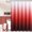 Ombre Burgundy, variant on Red Fabric Shower Curtain, Ombre Linen Textured Weighted Cloth Shower Curtain Set with Plastic Hooks, Modern Hotel Decorative Thick Polyester Shower Curtains for Bathroom, Water Repllent, 72x72