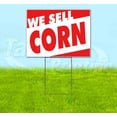 thumbnail image 1 of We Sell Corn (18" x 24") Yard Sign, Includes Metal Step Stake, 1 of 6