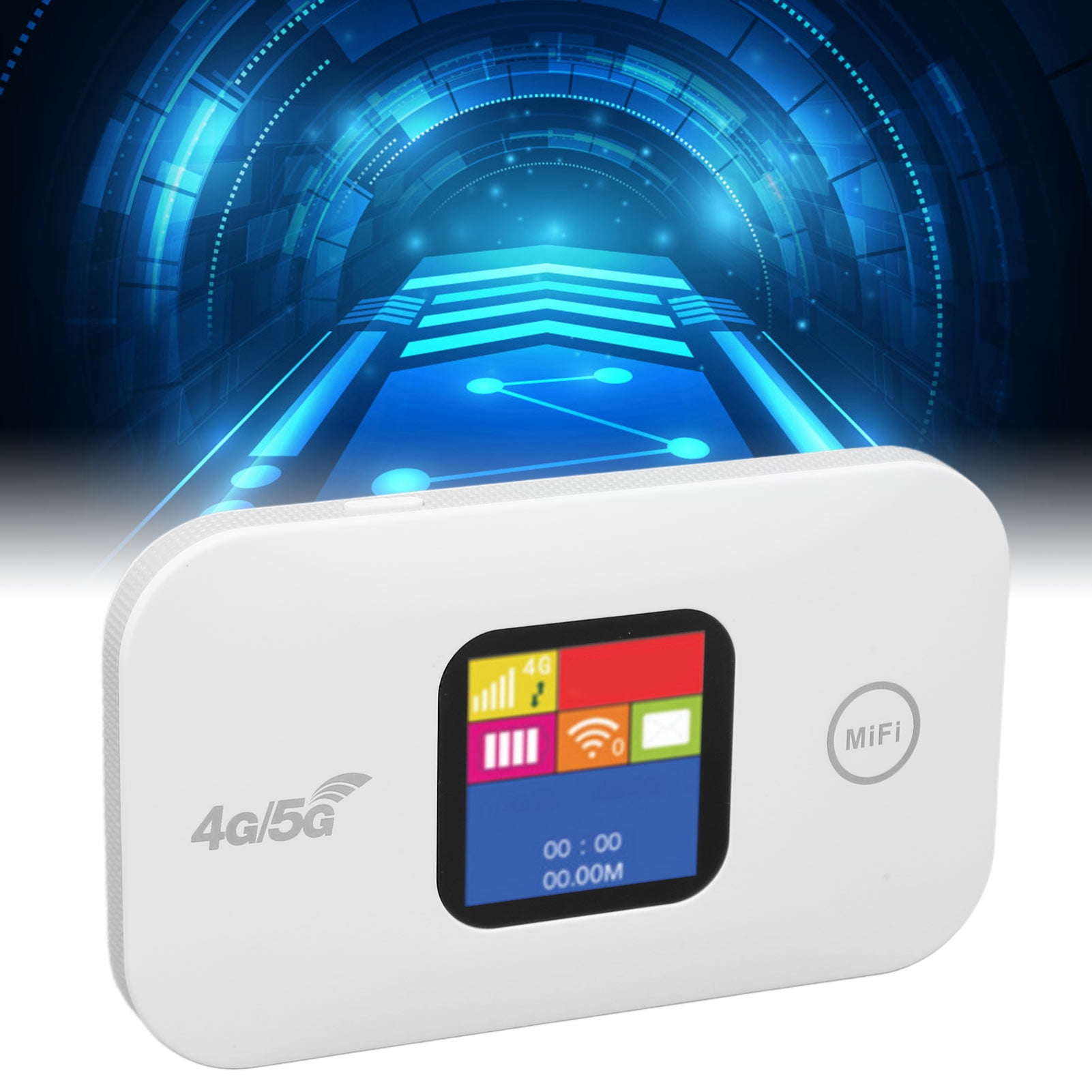 Travel 4G WiFi Router, Supports Up To 10 Devices, 2.4GHz, Asia Network Bands, Easy Setup