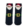 thumbnail image 4 of XEGLSBU 2 Pack Christmas Stockings Large Quilted Womens Christmas Socks Socks Cute Medium Tube Socks One Size, 4 of 4