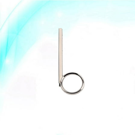 USHOBE Trumpet Finger Ring Made of Metal for Cornet Lightweight Durable and Easy to Use Silver