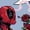 ROYAL BLUE, variant on Deadpool - Chimichanga - Men's Long Sleeve Graphic T-Shirt