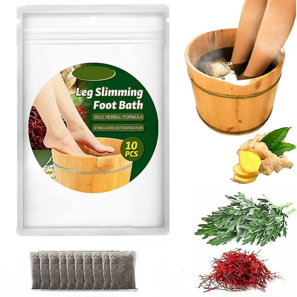 Lymphatic Drainage Ginger Foot Soak, Leg Ming Foot Bath, Wormwood Foot ...