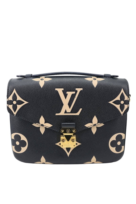 Pre-Owned Louis Vuitton Metis Pochette Empreinte Leather Crossbody Bag Bicolor