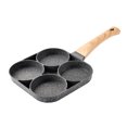 thumbnail image 1 of Olla para freír de doscuatro agujeros sartén gruesa para tortillas antiadherente Ehuebsd para huevos tortitas carne sartenes para cocinar huevos y jamón utensilios de cocina para desayuno, 1 of 8