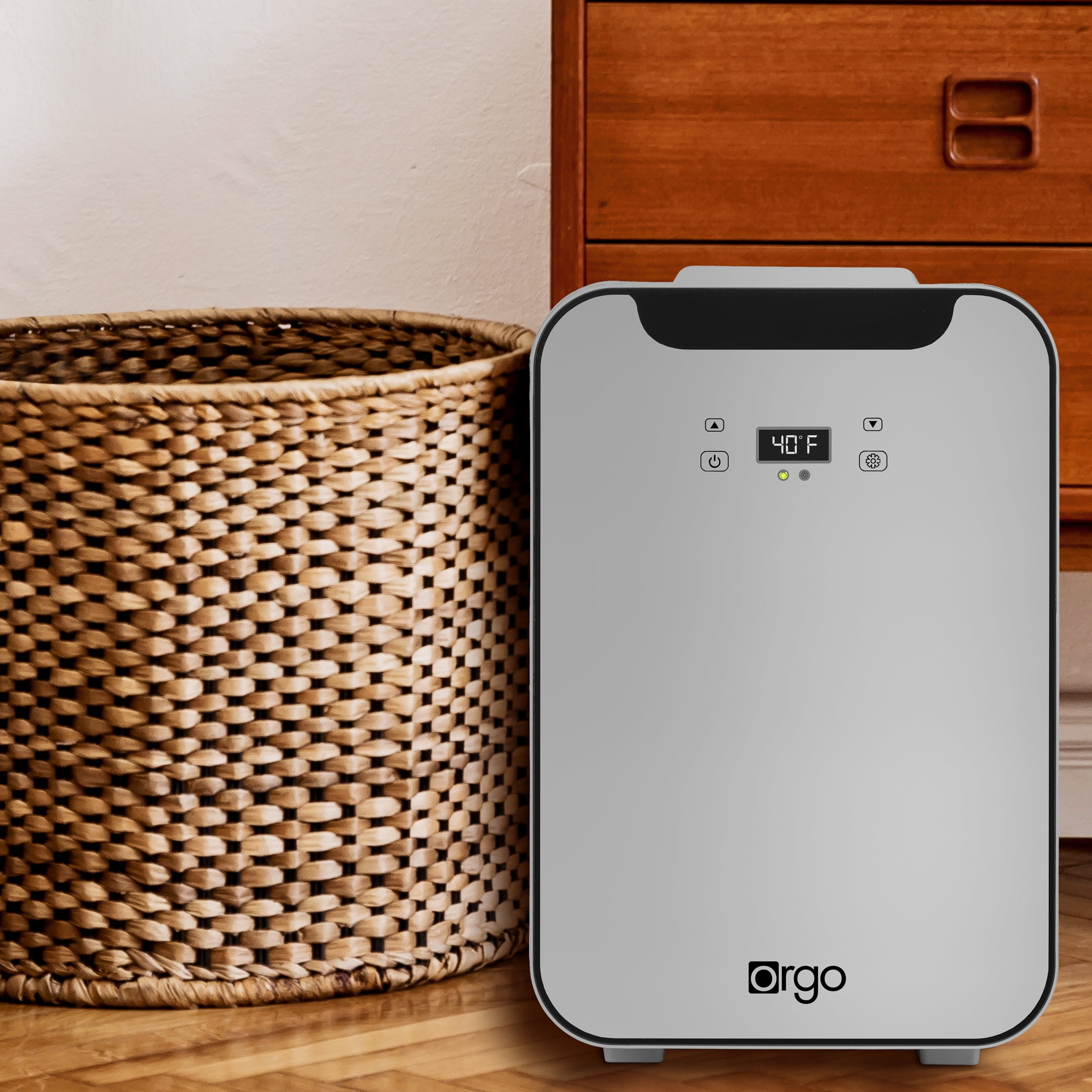 Orgo - The Artic–18 Can Personal Cooler Portable Mini Refrigerator, Charcoal