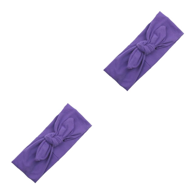 Minnieouse Diadema con nudo de lazo deportivo, banda para el sudor ajustable, adornos, accesorios elásticos para el cabello, tocado deportivo Type6 NO6