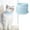 02 Blue, variant on Cat Neck Brace Cover - Breathable & Adjustable Elizabethan Collar for Post-Surgery Recovery Anti-Scratch Anti-Lick Protection, Cervical Cone for Small Medium Large Dogs Puppies Kittens (Small,Pink)