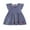Blue Stripes, variant on Emy Dola Little Girls Ruffle Sleeve Dress Tiered Swing A-Line Twirly Skater Dresses Kids Midi Casual Summer Sundress