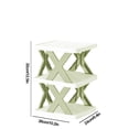 thumbnail image 3 of Wozhuo 3 Tier Shoe Rack Space Saving Storage Organizer Collapsible Easy Assembly, 3 of 6