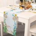 thumbnail image 4 of asddcavvf Easter Egg Bunny Table Runner Kitchen Table Decoration Table Cloth Pad Coffee Table Cloth Holiday Banquet Living Room Table Cloth (3), 4 of 6
