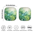 thumbnail image 3 of Binienty Palm Leaf Car Window Shades 2 PCS Foldable Automotive Interior Accessories for Sun Protection Auto Sun Heat and UV Rays Blocker Car Interior Accessories for Sun Heat, 3 of 5