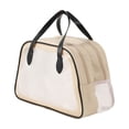 thumbnail image 2 of Clear Waterproof Travel Bag Transparent Makeup Organizer with Handle Large Capacity Portable Toiletry and Cosmetic Wash Bag for Travel, 2 of 6