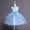 Blue, variant on RTKFRFLM Girls Lace Princess Tutu Dress Kids Mesh Puffy Gown for and Party Toddler Elegant Formal Special Occasion Celebration Dress Fancy Role Play for Ages 2-10 Years