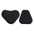 thumbnail image 4 of Funda de sillín de bicicleta suave para bicicleta reclinada, cojín para asiento de bicicleta con soporte para la espalda Negro 16cm 12cm, 4 of 9