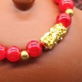 thumbnail image 6 of Beaded Bracelet Easy Match Fine Workmanship Stylish Jewelry Bracelet for Meditation Gift Red, 6 of 8