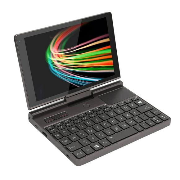 8 Inch Micro PC Laptop, 1920x1200 HD LPDDR Mini Industry Laptop with 180 Rotation Screen for Win11, 8GB RAM 512GB SSD, Portable Handheld PC with Pentium N6000 Processor for Daily