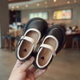 thumbnail image 5 of Xfvqtps Girls Mary Jane Shoes Hook and Loop Strap Thick Soft Sole Non Slip Spring Summer Dressy Casual Shoes, 5 of 7