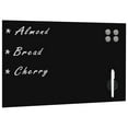 thumbnail image 4 of vidaXL Wall Mounted Magnetic Whiteboard Glass 39.4"x23.6", 4 of 30