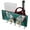 Multicolor 1, variant on PhooArto Key Holder for Wall Decorative with 5 Key Hooks, Daisy Floral Butterfly on Teal Wooden Holders Wall Mount Organizer with Mail Key Rack, Self Adhesive