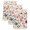 White, variant on Pink Flowers Kitchen Towels Set of 4, Spring Farmhouse Floral Leaves Vintage Absorbent Dish Towels for Kitchen, Microfiber Hand Towel, Quick Drying Tea Towel for Cleaning Decorative Dishcloths
