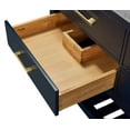 thumbnail image 6 of Ancerre Designs Elizabeth 72" Wood Bathroom Vanity Set in Heritage Blue, 6 of 6