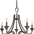 thumbnail image 3 of Michelle 5-Light Oil-Rubbed Bronze Chandelier, 3 of 5