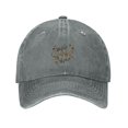 thumbnail image 1 of ZICANCN Casquette de Baseball Réglable Femmes, Golden Star Pattern Chapeaux pour Hommes Adulte Lavé Coton Denim Mode Baseball Caps, Gris, 1 of 6