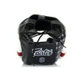 thumbnail image 4 of Fairtex HG10 Headgear Head Guard Super Sparring - Black  White, 4 of 8