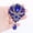 Royal Blue, variant on Gorgeous Crystal Rhinestone Big Flower Women's Wedding Brooch Pin Party Gift-Light Blue