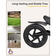 thumbnail image 3 of KRIDDO Kids Balance Bike for 2-5 Years, with Front Light, Upgraded Stable Tires, Upgraded Bearing for Smooth and Stable Riding, Front and Rear Fender, 3 of 6