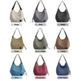 thumbnail image 4 of Women Canvas Shoulder Bag Handbag Multi-pockets Vintage Totes Hobo Bags, 4 of 6