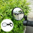 thumbnail image 1 of STRANDCHIC 2Pcs Universal Motorcycle Mirrors Adjustable Rotatable Black Rearview Mirrors for Bikes, 1 of 7