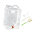 thumbnail image 4 of Contenedor de agua dispensador de bebidas de 28L con amplia abertura de llenado, cubo de almacenamiento de agua con tapa y asa para conducir, picnic,, 4 of 8