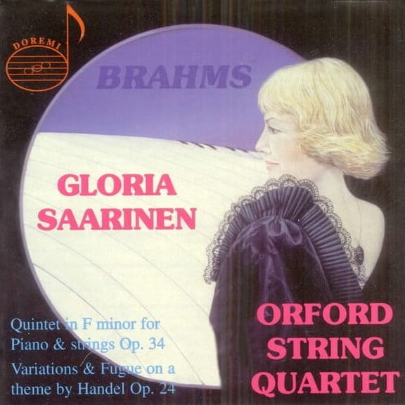 Gloria Saarinen - Quintet for Piano & Strings - Music & Performance - CD