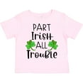 thumbnail image 3 of Inktastic Part Irish All Trouble St. Patrick's Day with Green Clovers Boys or Girls Toddler T-Shirt, 3 of 5