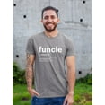 thumbnail image 5 of Tstars Mens Best Uncle Shirt Gifts for Uncle Funcle Definition Best Uncle Gift Tee for Him Funny Humor T Shirt, 5 of 6