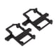 thumbnail image 4 of Soporte de servo para caja de cambios de coche RC, aleación de aluminio, soporte de servo para vehículo todoterreno RC, repuesto negro, 4 of 14