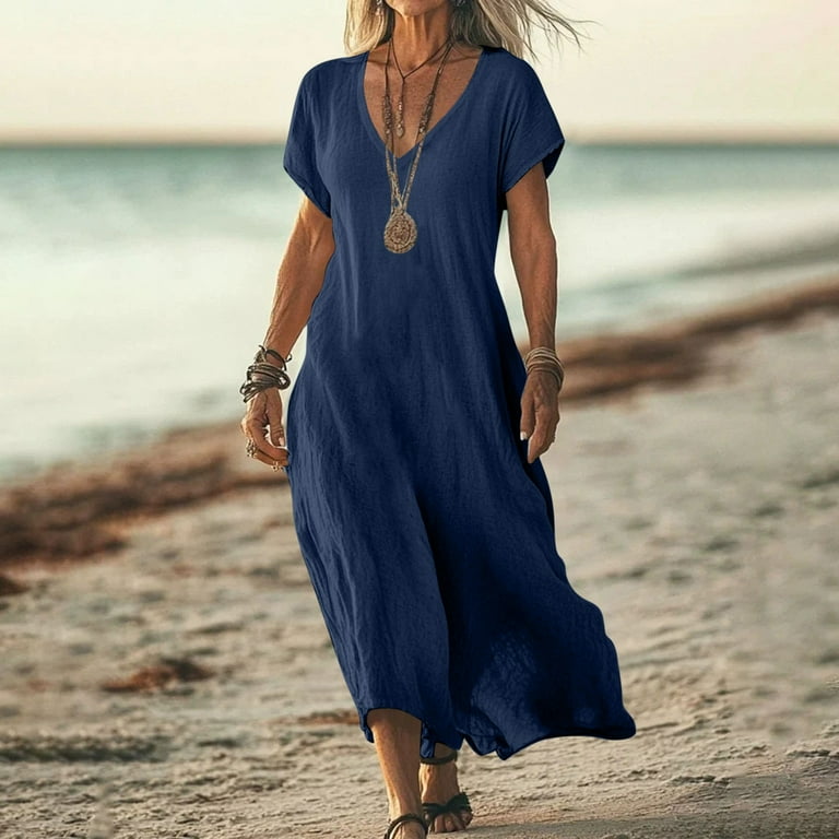 sachin and babi light blue dress Wholesale Casual Long Dress With Sleeves 47k+ main image 1