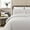 Grey, variant on Echelon Home Vintage Washed Cotton Percale Bed Sheet Set Beige Full 299 and Below, 300 - 499