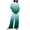 Green, variant on BiZtdJrK 2 Piece Outfits for Women 2024 Trendy Gradient Print Tracksuit Casual Short Sleeve Pullover Shirts and Wide Leg Pants Lounge Sets with Pockets Dark Blue L