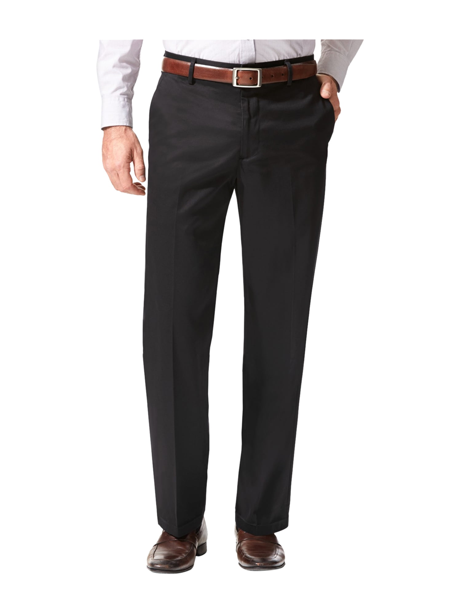 Dockers Mens Classic Fit Casual Trouser Pants black 32x29 | Walmart Canada