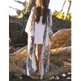 thumbnail image 2 of Xishao Mujer Cárdigan de Playa Blusa Larga de Verano Cubrir Bikini Camisola y Pareos Patrón 2 Patrón 2 Xishao ropa, 2 of 2