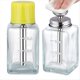 thumbnail image 2 of Dispensador de Acetona Transparente de 2 Piezas (6 Oz/180 Ml) con Tapa, Botella de Vidrio con Dispensador de Alcohol y Bomba Quitaesmalte., 2 of 5