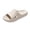 Gray, variant on Cloud Slide Slippers for Men Women Easy To Clean Quick Dry House Slides Non-Slip Outdoor Bath Slippers Solid Color Massage Shower Shoes Black