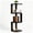 Dark Walnut, variant on CONSDAN 4-Tier Corner Shelf, Solid Hickory Wood Corner Shelves Wall Mounted, Floating Corner Shelves for Wall, Wall Corner Shelf for Bedroom, Living Room, Bathroom, Kitchen, Dark Walnut