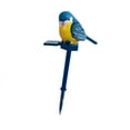 thumbnail image 2 of Estatua de pájaro con luz Solar, estaca decorativa, estatuilla de pájaro de resina, luz para decoración de jardín, balcón, valla, granja, de, 2 of 9