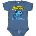 thumbnail image 3 of Inktastic Grandpa's Fishing Buddy (blue) Boys or Girls Baby Bodysuit, 3 of 5